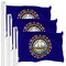 G128 3 Pack: New Hampshire NH | 3x5 Ft | LiteWeave Pro Series Printed 150D Polyester | Indoor/Outdoor, Vibrant Colors, Brass Grommets, Thicker and More Durable Than 100D 75D Polyester